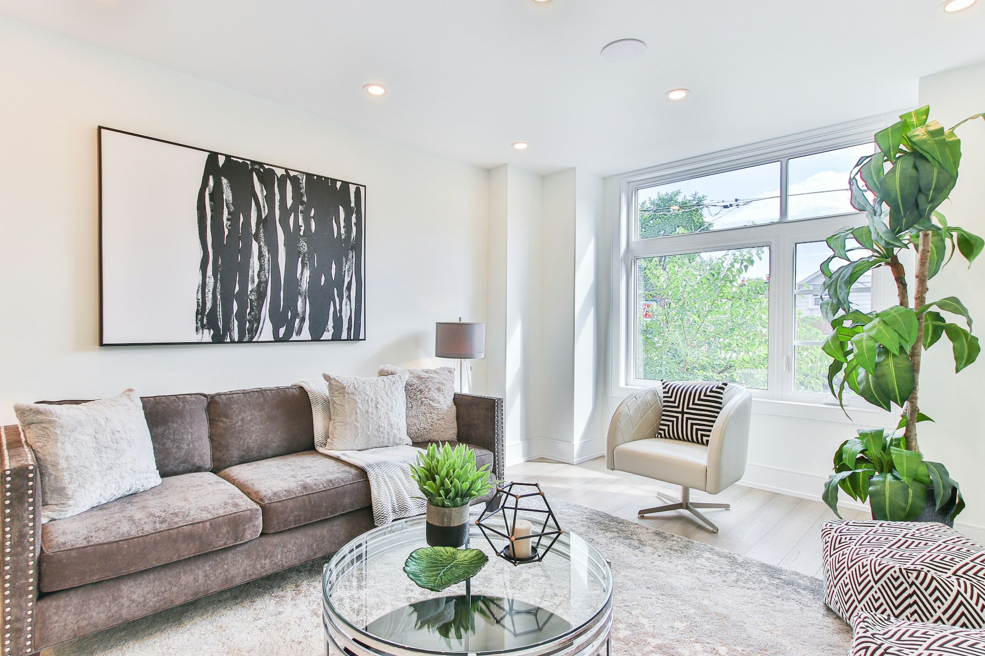 Layered living room